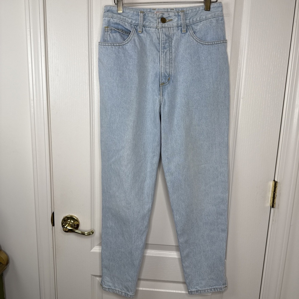 Vintage 80s Guess Georges Marciano Jeans Womens 30 Ankle Zip High Rise USA 1015